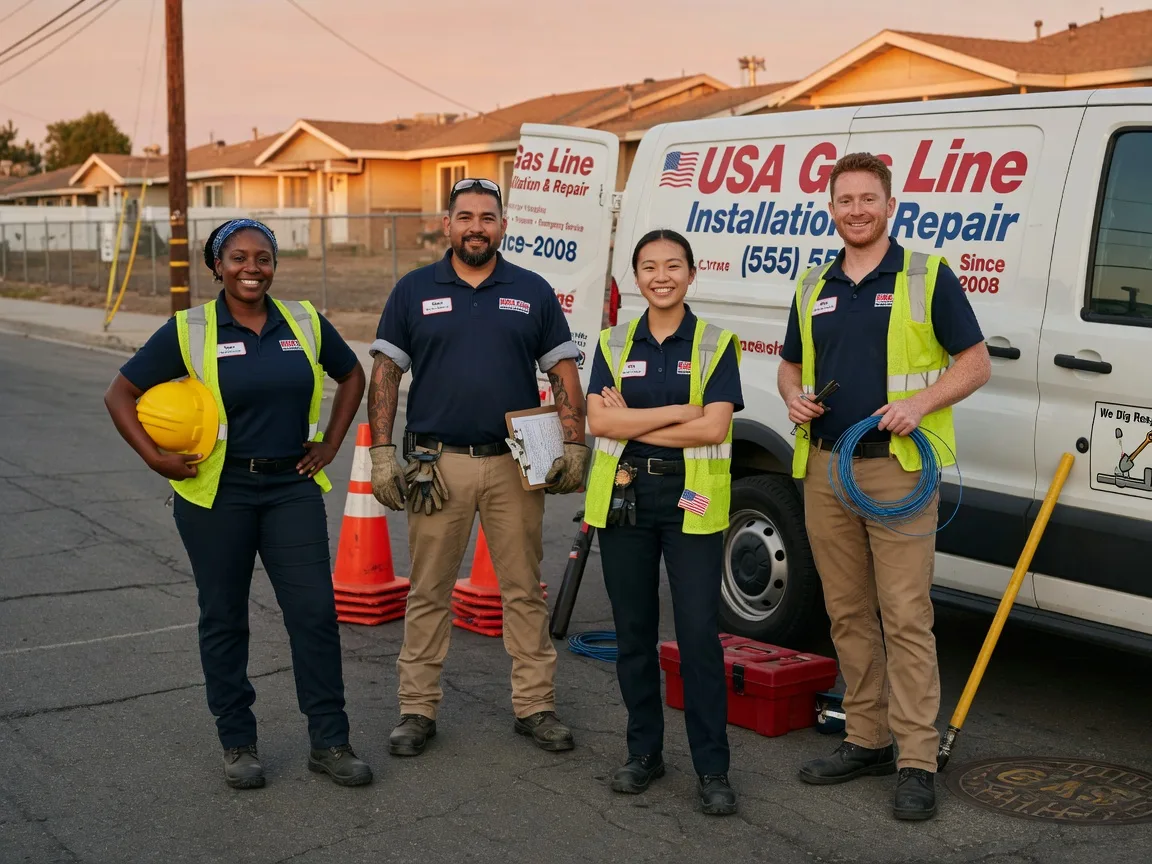 Gas Line Installation company in Bethlehem, PA